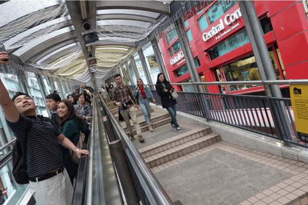 Hong-Kong-escalator
