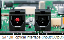 S/P DIF optical interface
